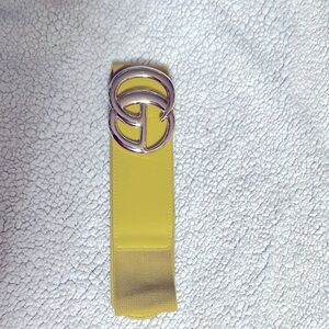 Yellow Gold Belt Accessory